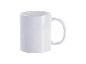 11oz Glossy White Starsky Glitter Mug