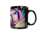 Full Color Mug with white patch