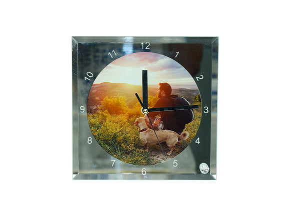 20cm Glass Clock