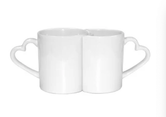 11oz White Couple Mug